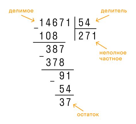 Как выполнять деление чисел