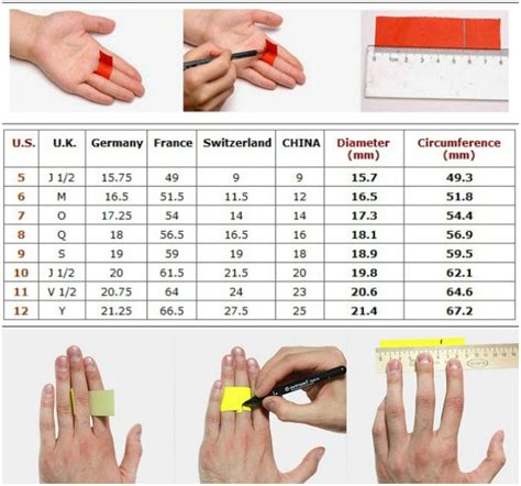 Как измерить размер кольца?