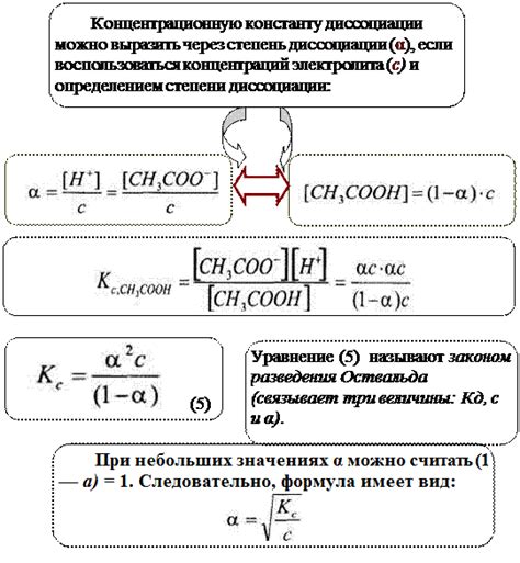 Как измерить степень диссоциации кислоты 25