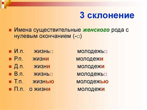 Как использовать существительные первого склонения в предложении?