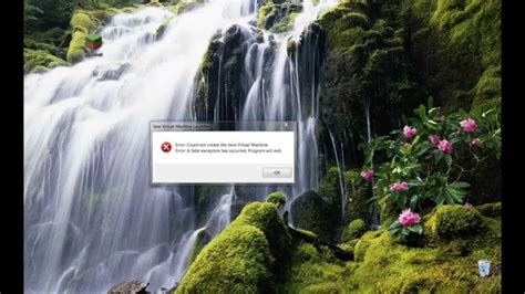 Как исправить ошибку java virtual machine