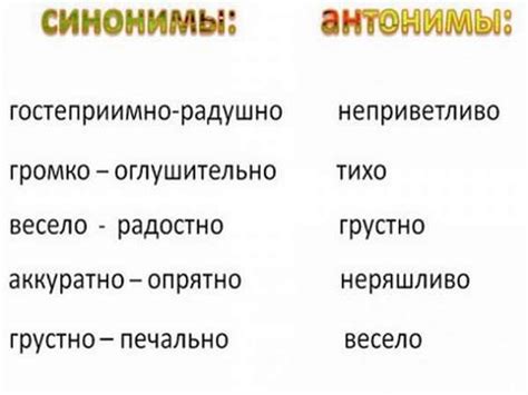 Как найти синонимы для часто употребляемых слов?