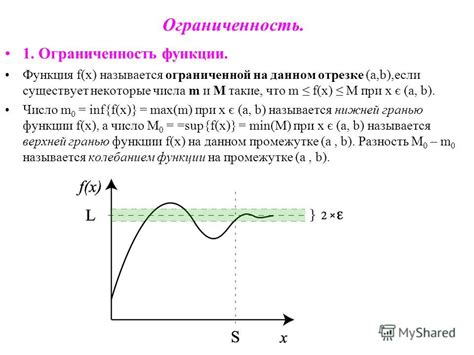 Как определить ограниченность функции сверху числом