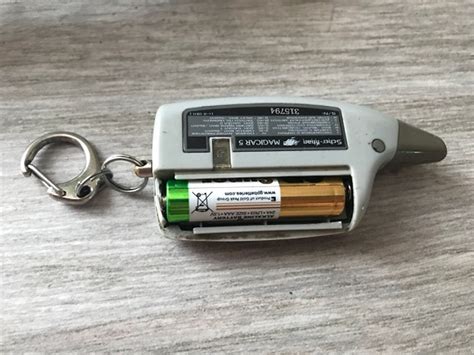 Как определить тип батарейки в брелке сигнализации Шериф