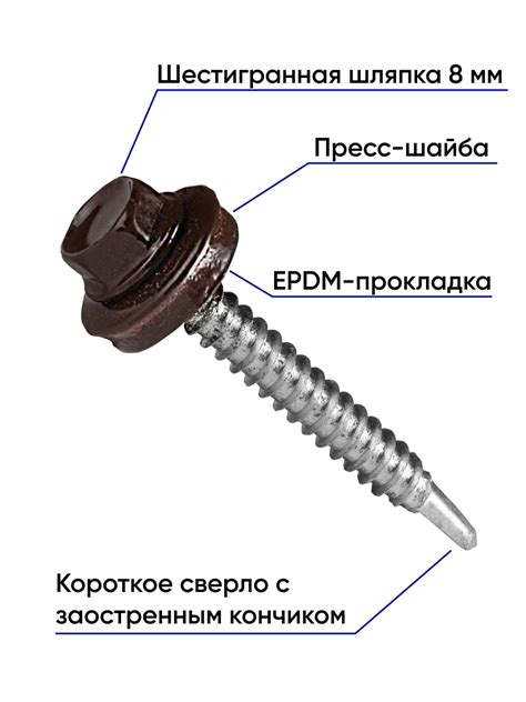 Как правильно измерить саморез?