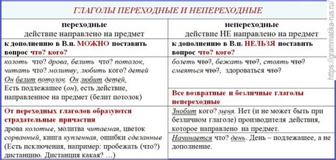 Как правильно использовать непереходные невозвратные глаголы в речи?