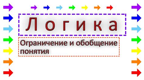 Как правильно использовать обобщение и ограничение в своей речи?