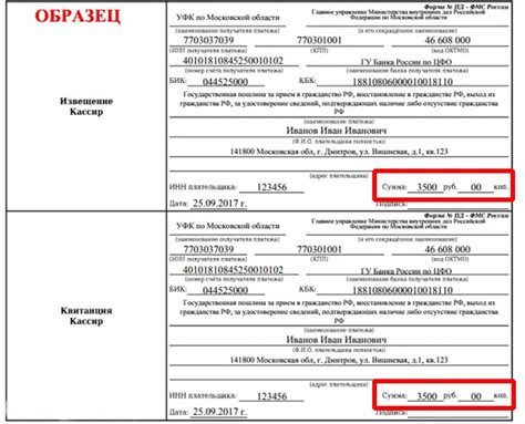 Как производится оплата госпошлины?