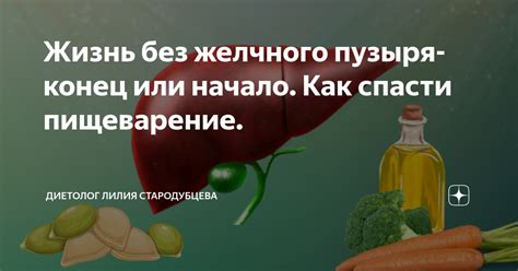 Как укрепить печень без желчного пузыря