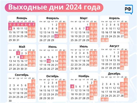 Календарь 2024 года: особенности и составление