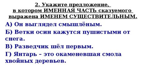 Классификация сказуемого выраженного именем существительным