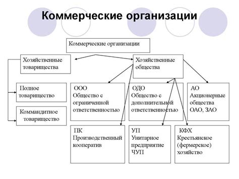 Коммерческая направленность: что это такое?