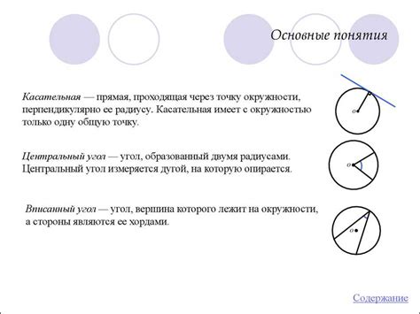 Концентрические окружности: основные свойства и примеры