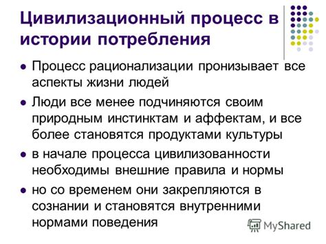 Культурные аспекты рационализации потребления