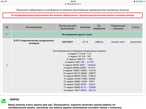 Курсы и сроки анализа ХГЧ Гемотест
