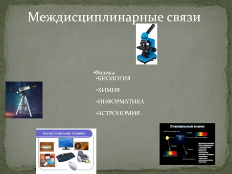 Междисциплинарные связи: что это такое?