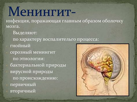 Менингит: опасное воспалительное заболевание