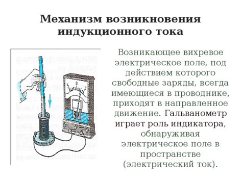 Механизм возникновения тока в теле