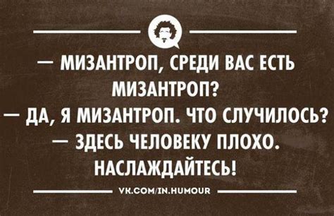 Мизантроп: основные признаки и типы