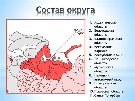 Название и административный центр округа