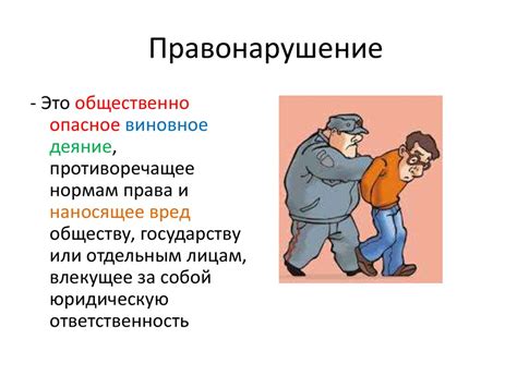 Нарушения и ответственность