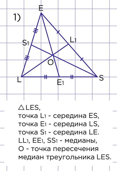 Начертание треугольника