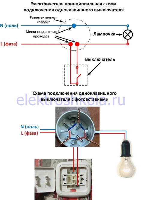 Неправильное подключение лампочки