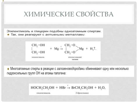 Области применения глицерина