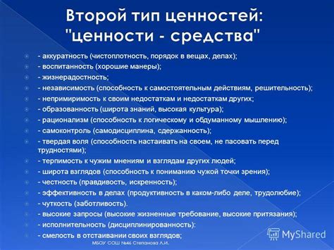 Общая чистоплотность и аккуратность