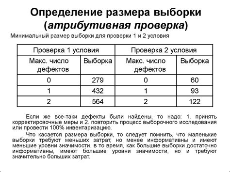 Определение однородной выборки