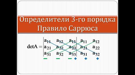 Определитель третьего порядка: что это такое?