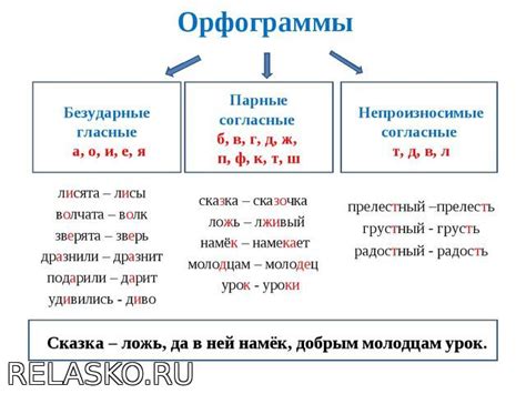 Орфограмма и её роль в русском языке