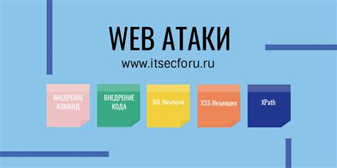 Основные виды атак на веб-приложения