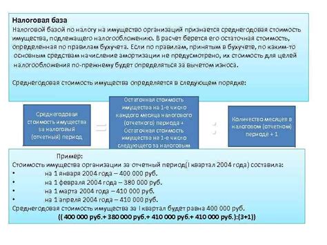 Основные виды имущества, подлежащего налогообложению