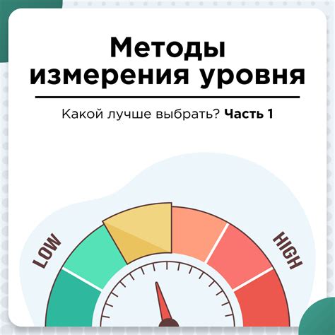 Основные методы измерения познавательного уровня