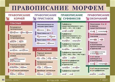 Основные правила написания предложения