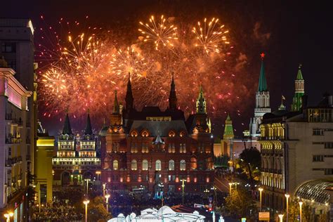 Основные события и праздничные мероприятия в Москве