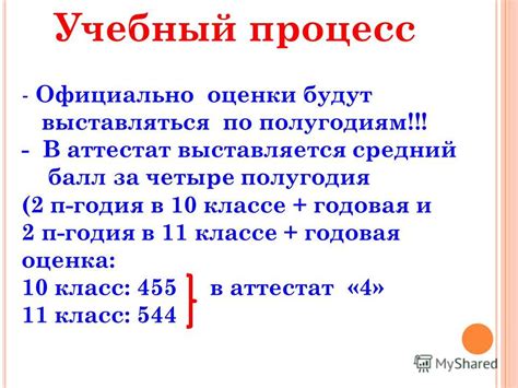 Особенности и преимущества учебы по полугодиям в 10 классе