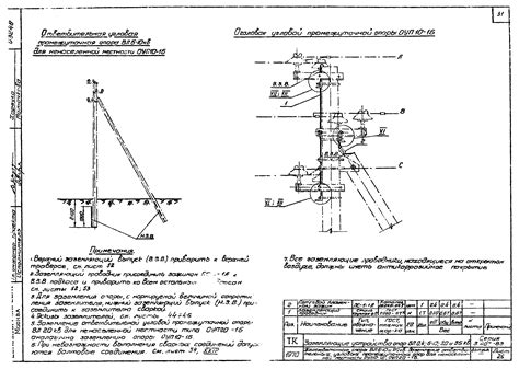 Особенности переходной опоры