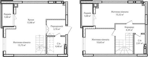 Особенности планировки 2-уровневых квартир