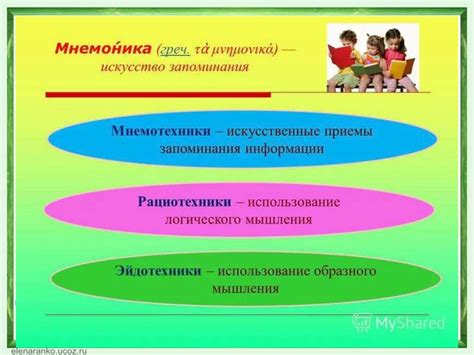 Особенности развития опосредованной памяти у детей и взрослых