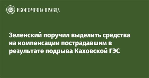 Откуда берутся средства на компенсации