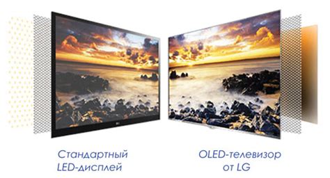 Отличия и преимущества LED и OLED телевизоров