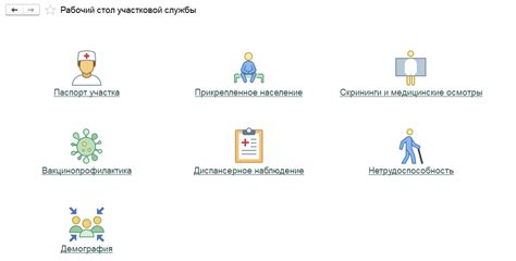 Отличия участковой службы от других подразделений поликлиники