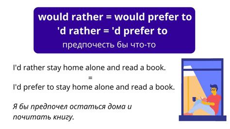 Отрицание и вопросы с "would rather"