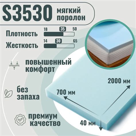 Пенополиуретан 35 кг/м³ – свойства и область применения