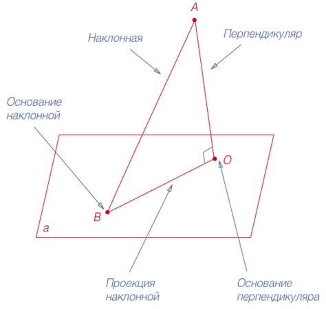 Перпендикуляры в геометрии: основные принципы и применение