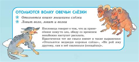 Поговорка "Что значит отольются волку овечьи слезки" и ее толкование