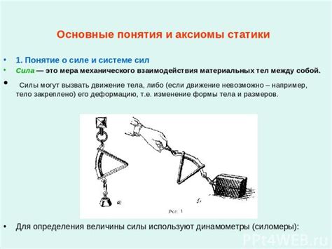 Понятие нарушения статики шоп