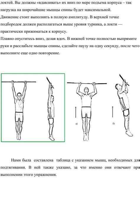 Понятие подъема корпуса